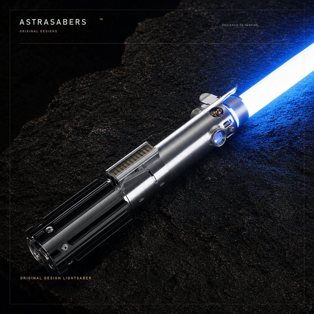 Astrasabers™ Luke Skywalker's EP7 Graflex TFA Replica Lightsaber