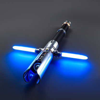 Astrasabers™ The Survivor Crossguard lightsaber Replica Lightsaber