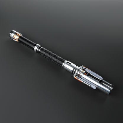 Astrasabers™ The Survivor Crossguard lightsaber Replica Lightsaber