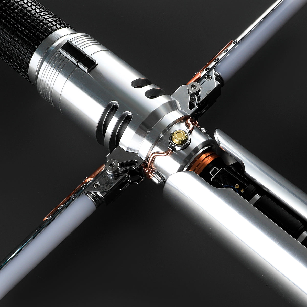 Astrasabers™ The Survivor Crossguard lightsaber Replica Lightsaber