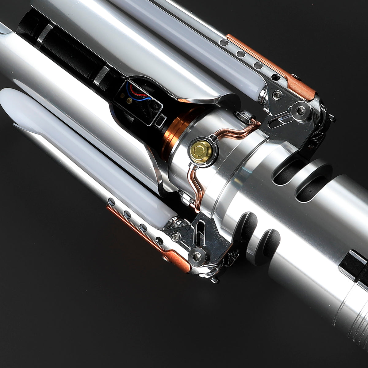 Astrasabers™ The Survivor Crossguard lightsaber Replica Lightsaber