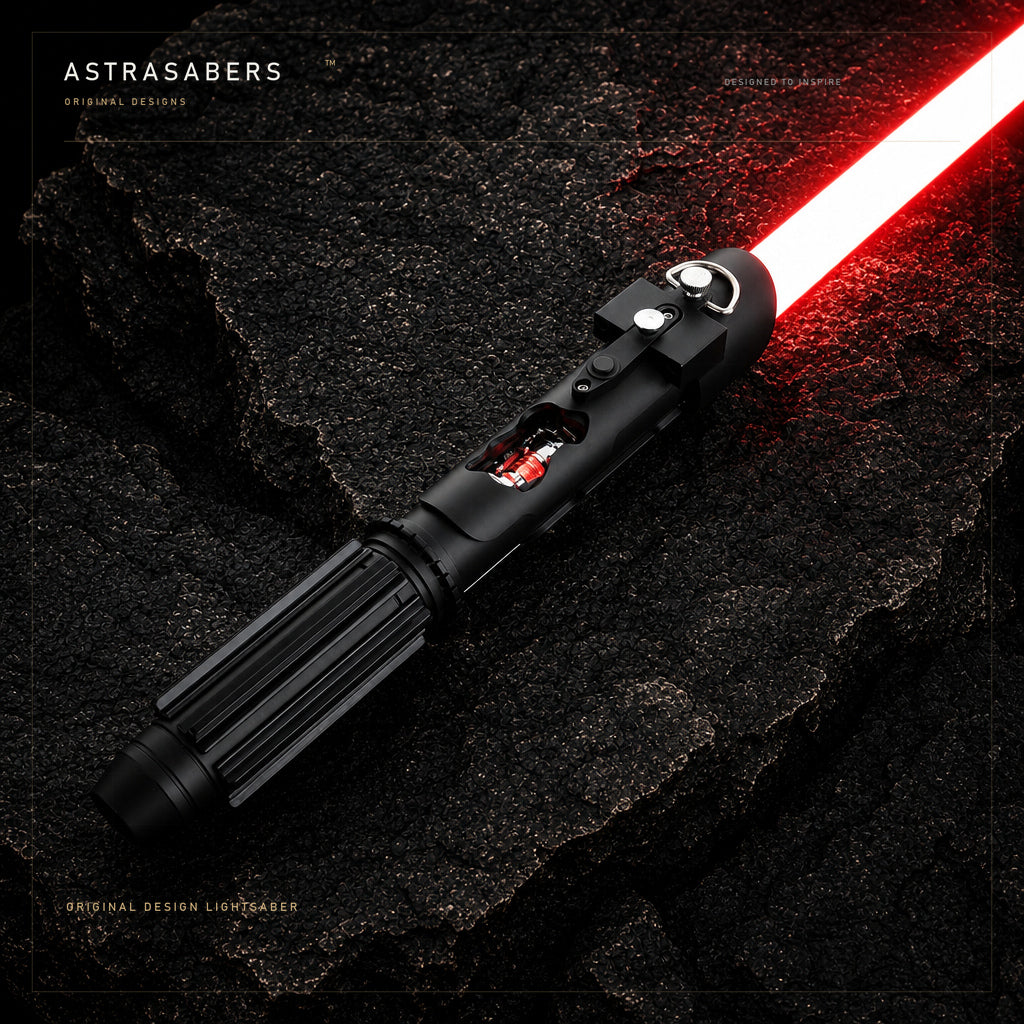 Astrasabers™ Dark Crucible Original Design Lightsaber
